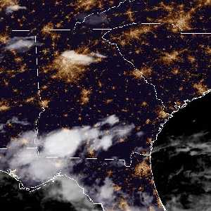 météo tropicale : Image satellite .