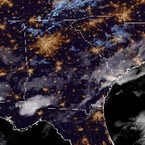 météo tropicale : Image satellite .