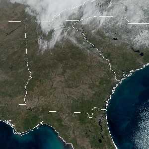 météo tropicale : Image satellite .