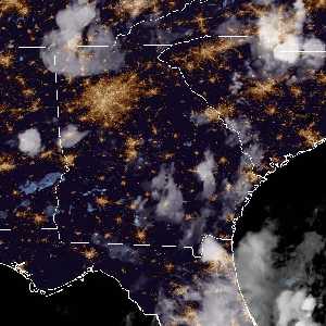 météo tropicale : Image satellite .