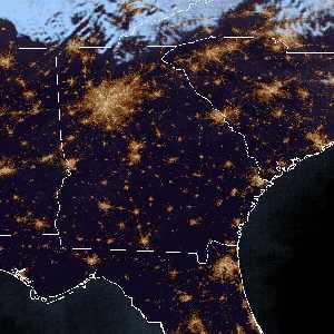 météo tropicale : Image satellite .