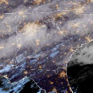 météo tropicale : Image satellite .