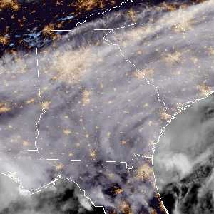 météo tropicale : Image satellite .