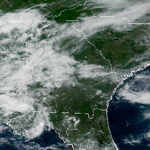 météo tropicale : Image satellite .