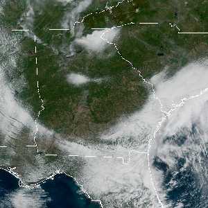 météo tropicale : Image satellite .