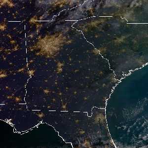 météo tropicale : Image satellite .