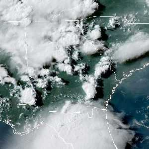 météo tropicale : Image satellite .