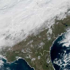 météo tropicale : Image satellite .