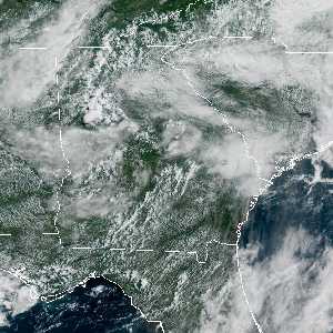 météo tropicale : Image satellite .