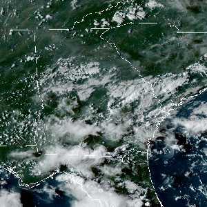 météo tropicale : Image satellite .