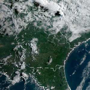 météo tropicale : Image satellite .