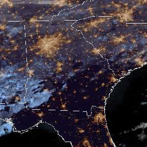 météo tropicale : Image satellite .