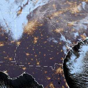 météo tropicale : Image satellite .