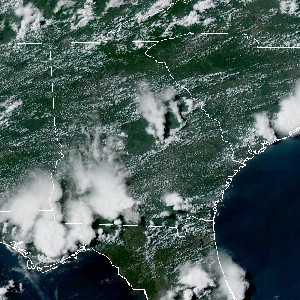 météo tropicale : Image satellite .