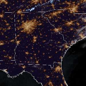 météo tropicale : Image satellite .