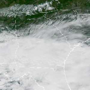 météo tropicale : Image satellite .