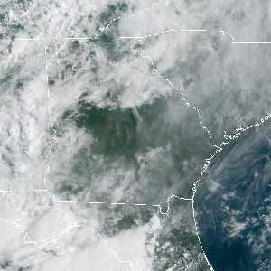 météo tropicale : Image satellite .