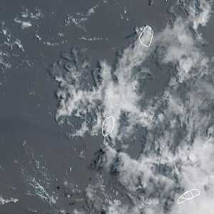 météo tropicale : Image satellite .