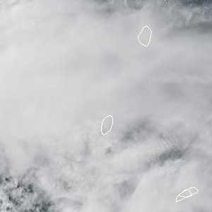 météo tropicale : Image satellite .
