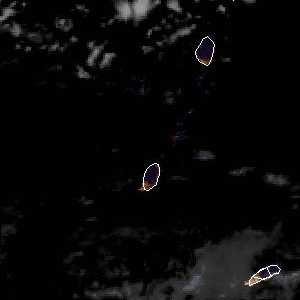 météo tropicale : Image satellite .