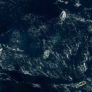 météo tropicale : Image satellite .