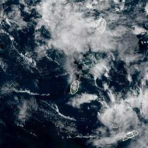 météo tropicale : Image satellite .