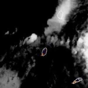 météo tropicale : Image satellite .