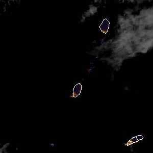 météo tropicale : Image satellite .