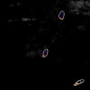 météo tropicale : Image satellite .