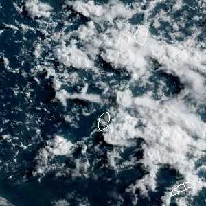 météo tropicale : Image satellite .