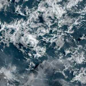 météo tropicale : Image satellite .