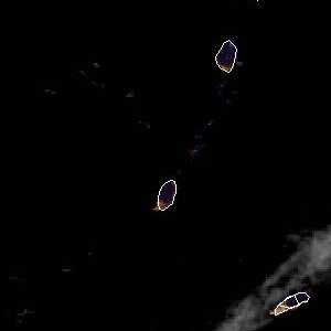 météo tropicale : Image satellite .