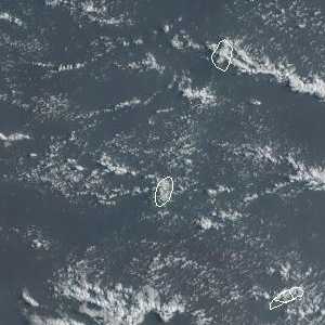 météo tropicale : Image satellite .