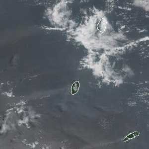 météo tropicale : Image satellite .