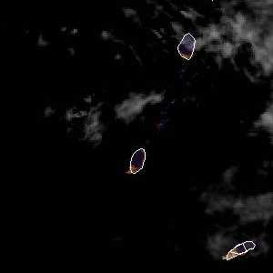 météo tropicale : Image satellite .