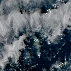 météo tropicale : Image satellite .