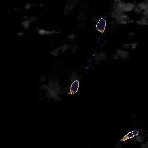 météo tropicale : Image satellite .