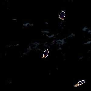 météo tropicale : Image satellite .