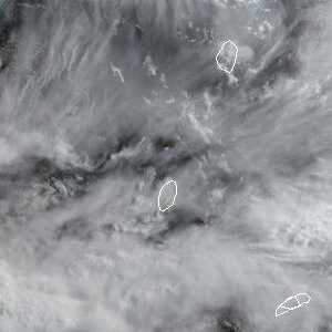 météo tropicale : Image satellite .