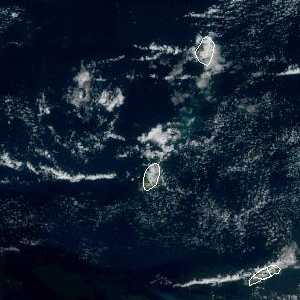 météo tropicale : Image satellite .