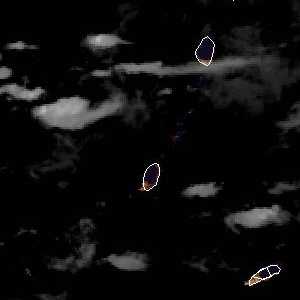 météo tropicale : Image satellite .