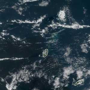 météo tropicale : Image satellite .