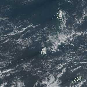météo tropicale : Image satellite .