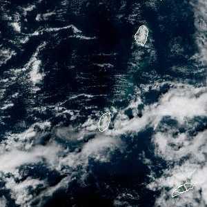 météo tropicale : Image satellite .
