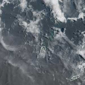 météo tropicale : Image satellite .