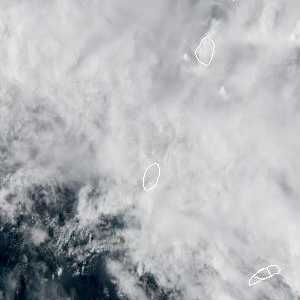 météo tropicale : Image satellite .