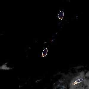 météo tropicale : Image satellite .