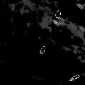 météo tropicale : Image satellite .