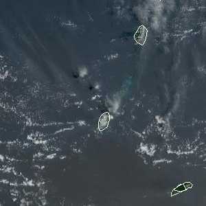 météo tropicale : Image satellite .
