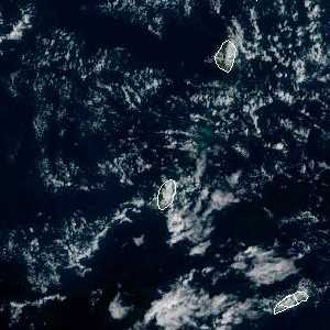 météo tropicale : Image satellite .